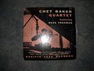Chet Baker Quartet-Featuring Russ Freeman-Pacific Jazz 10 INCH