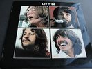 THE BEATLES: Let It Be UK  PCS 7096 DARK GREEN APPLE  -2U-3U  STEREO LP. EX