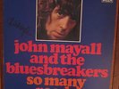 John Mayall and the Bluesbreakers- So Many Roads LP  SIGNED  German   Decca 