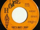SYNG McGOWAN “That’s What I Want” northern soul 45 on HOPE (Baltimore) HEAR