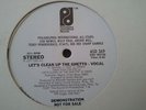MFSB- LETS CLEAN UP THE GHETTO RARE WHITE PROMO LABEL