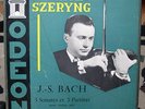 ODEON SZERYNG BACH 3 SONATES 3 PARTITAS, ED 1, FRANCE, 3 LPs  BOX ODX 122/3/4
