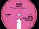 SPOOKY TOOTH Ceremony SCARCE Orig UK 69 Island Pink LP