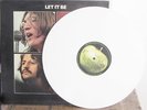 Beatles LET IT BE White Vinyl UK Export LP