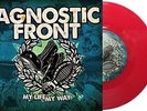 AGNOSTIC FRONT - MY LIFE MY WAY LP on RED vinyl, gatefold, only 100 copies