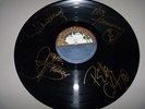 KISS DRESSED TO KILL SIGNED  LP VINYL RECORD
