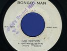 2012 LEROY WALLACE-FAR BEYOND-BONGOMAN-COXSONE  REGGAE 45 7