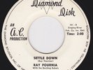 Rockabilly Mod R&B / Doo Wop 45 - RAY FOURNIA - Settle Down / You Done Me Wrong