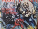 IRON MAIDEN NUMBER OF THE BEAST UNIQUE LABEL RARE YUGO HEAVY METAL LP