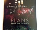 Death Cab For Cutie AUTOGRAPHED Plans Vinyl Record Album LP