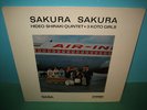 Rare Jazz Hideo Shiraki Quintet + 3 Koto Girls Sakura Sakura LP Saba German Orig