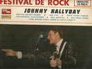 JOHNNY HALLYDAY 33 T. ORIGINAL MODE-VOGUE-CMDINT 9662-FESTIVAL DE ROCK-ENREGISTR