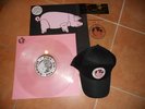 PINK FLOYD LIVE IN ZURIGO 77 PROMO CLEAR VINYL HAT EDITION VERY RARE
