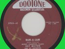 MICKEY CHAMPION (w/ Roy Milton) Bam-A-Lam 45rpm Dootone 1955