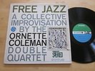 Ornette Coleman - Free Jazz LP Atlantic Stereo Orig. Eric Dolphy Jackson Pollock