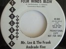 R&B Rocker 45 MR. LEE & the FRANK ANDRADE FIVE on SKYLAR PROMO HEAR