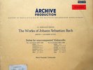 Fournier: Bach Solo Cello Suites 1 & 2 - 198 686 SAPM (Red Stereo)