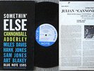 CANNONBALL ADDERLEY MILES DAVIS SOMETHIN ELSE BLUE NOTE DEEP GROOVE 47TH