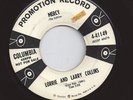 HEAR MERCY * Lorrie and Larry COLLINS KIDS white label promo * Rockabilly *