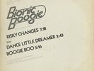 BIONIC BOOGIE Risky Changes PROMO DISCO/FUNK 12