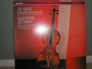 J.S. Bach Concerti Per Violino Salvatore Accardo 2 Lp NEAR MINT Phillips Digital