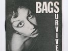 BAGS-SURVIVE-DANGERHOUSE-RARE '78 L.A. PUNK KBD-ORIGINAL SLEEVE-VG++ to EX