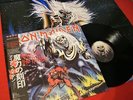 IRON MAIDEN THE NUMBER OF THE BEAST JAPAN 1st ISSUE LP OBI POSTER