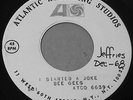 THE BEE GEES I STARTED A JOKE 1 SIDED TEST PRESSING 1968 WLP PROMO 45 DJ COPY EX