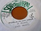 Enos Mcleod World In His Hands Rare Killer Roots 7