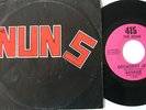 THE NUNS SAVAGE +2 U.S PS RARE BAY AREA PUNK KBD PS 45