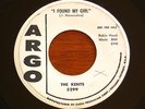 THE KENTS WHITE LABEL PROMO 45   R&B DOO WOP + ROCKER   ARGO 5299