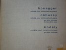 GUY & MONIQUE FALLOT / HONEGGER - DEBUSSY - KODALY / VEGA