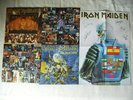 IRON MAIDEN LIVE AFTER DEATH DOUBLE LP SPANISH EDITION WITH BOOKLET AND POSTER,