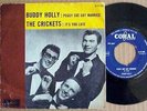 ROCK-A-BILLY,  PIC/SLEEVE & 45 RPM, BUDDY HOLLY, PEGGY SUE GOT MARRIED