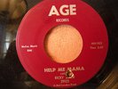 Ricky Allen -- The Big Fight/Help Me Mama  Vg++/Vg++