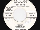 '60 Doowop TOMMY DUNCAN/Female Grp Darling/Stay Right With the Beat HEAR BOTH
