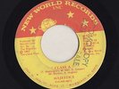 RARE Rap / Sweet Soul MAJESTICS Class A / Key To Love FUNK on New World PROMO