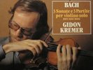 PHILIPS GIDON KREMER  BACH 3 Sonate 3 Partite 3LP NM