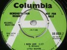 LITTLE RICHARD - I NEED LOVE - COLUMBIA DB 8058 (1966)