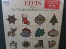 Elvis Presley Sings The WW Of Christmas  LP W/ Photo Sticker NM