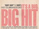 DION--RARE PROMO ONLY PICTURE SLEEVE on COLUMBIA--(RUBY BABY)--PS--PIC--SLV--PSL