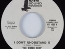 Funk/Sweet Soul 45 ICE WATER SLIM I Don't Understand It HAWK SOUND HEAR
