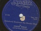 Junior Wells R&B 78rpm States #134 Jukebox Great Juke Box Blues 78 RPM