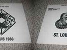 Rush Temples of the Syrinx St Louis 1980 PW tour vinyl LP EX condition