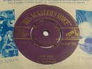 ELVIS PRESLEY Blue Moon UK HMV Purple/Gold Label 1956 Rock & Roll 7