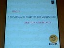 Bach 6 Sonatas & Partitas for Violin Solo Arthur Grumiaux Philips Box Set MINT