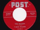 '55 Blues Mover T-BONE WALKER The Reason/I Get So Worried POST 2002 HEAR BOTH