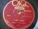 Mooch Richardson T and T Blues rare Okeh 78rpm
