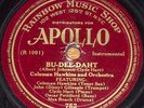 Coleman Hawkins w/Dizzy Gillespie,Max Roach-Bu Dee Daht Apollo 78 first bebop