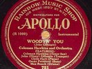 Coleman Hawkins w/Dizzy Gillespie,Max Roach-Woodyn' You Apollo 78 first bebop